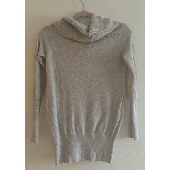 Halogen Gray Cowl Neck 100% Cashmere Sweater Small - Picture 2 of 7